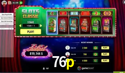 Descubra o Mundo do Cassino Online com 76p